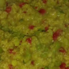 A picture of Vegetable Oats.