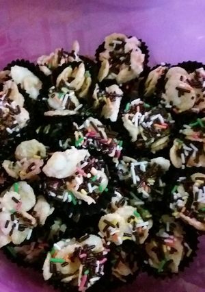 Foto resep Cornflakes white chocolate