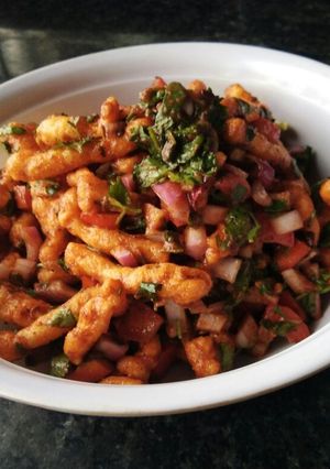 A picture of Kurkure Bhel.