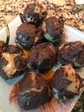 Postre de crema de maní y chocolate blanco