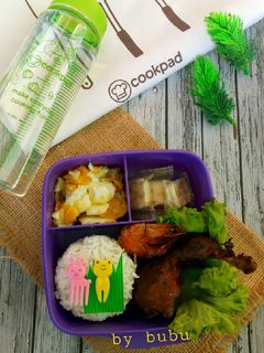 Foto resep Bento cinta 💕