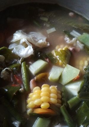 Foto resep Sayur asem kuah pedas🥘