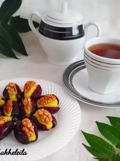 عکسی از دستور خرما با فرنی