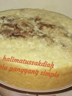 Foto resep Bolu panggang simple (anti gagal)