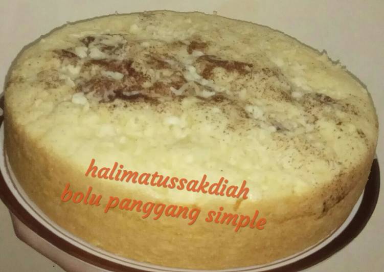 Bolu panggang simple (anti gagal)
