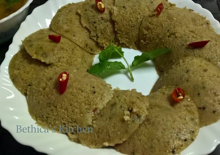 Recipe: Yummy Minty Oats Idli