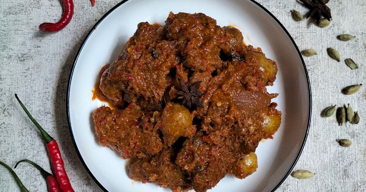 Rendang Sapi Kentang