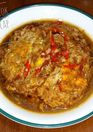 Foto resep Telur ceplok kuah kecap