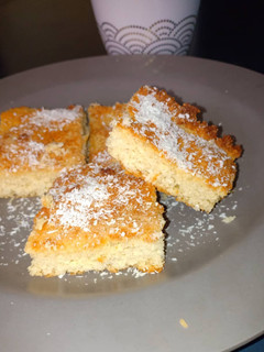 Foto principal de Bizcocho de coco sin azúcar/sin gluten/low carb/keto/paleo