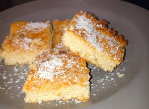 Foto principal de Bizcocho de coco sin azúcar/sin gluten/low carb/keto/paleo