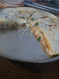 Una foto de Pizza rellena eco