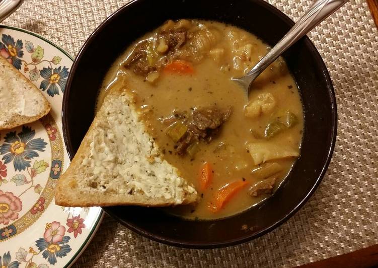 Delicious Beef Stew (tomato free, potato free)