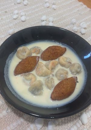 صورة لوصفة كبة وشيش برك باللبن