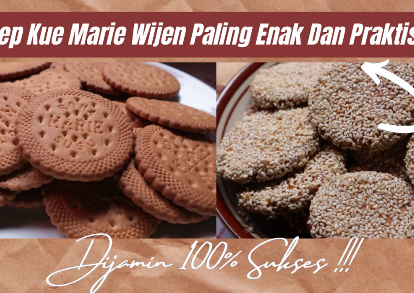 Resep Kue Marie Wijen. Praktis dan Mudah