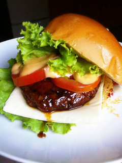 Foto resep Burger Daging Teriyaki