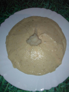 Una foto de Puré ligero de coliflor y zanahoria