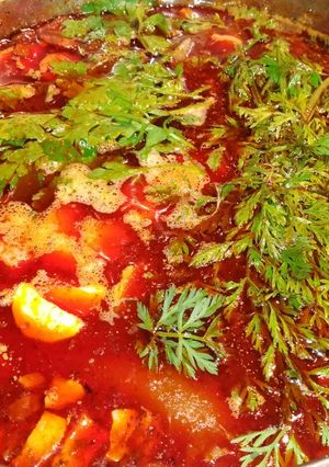 Csülkös bableves recept fotója