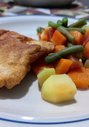 Una foto de Escalopes de merluza 🐟🤩 | Receta fácil | Paso a paso 👍🚀