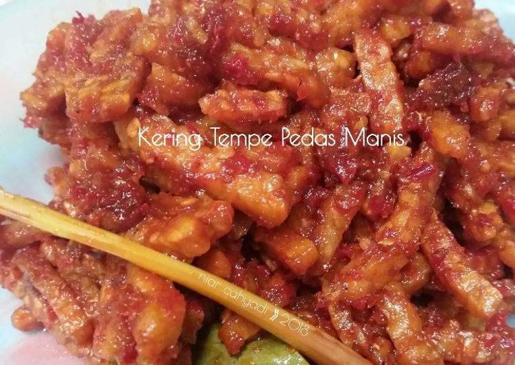 Resep Kering Tempe Pedas Manis Anti Gagal