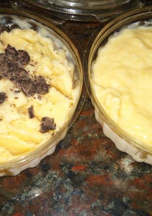 Una foto de Helado de durazno