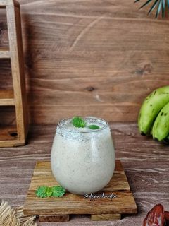 Foto resep Smoothie pisang kurma