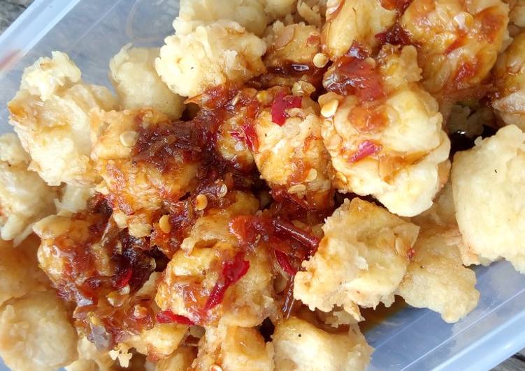 How to Cook Appetizing Tahu  crispy setan kekinian  Resep 