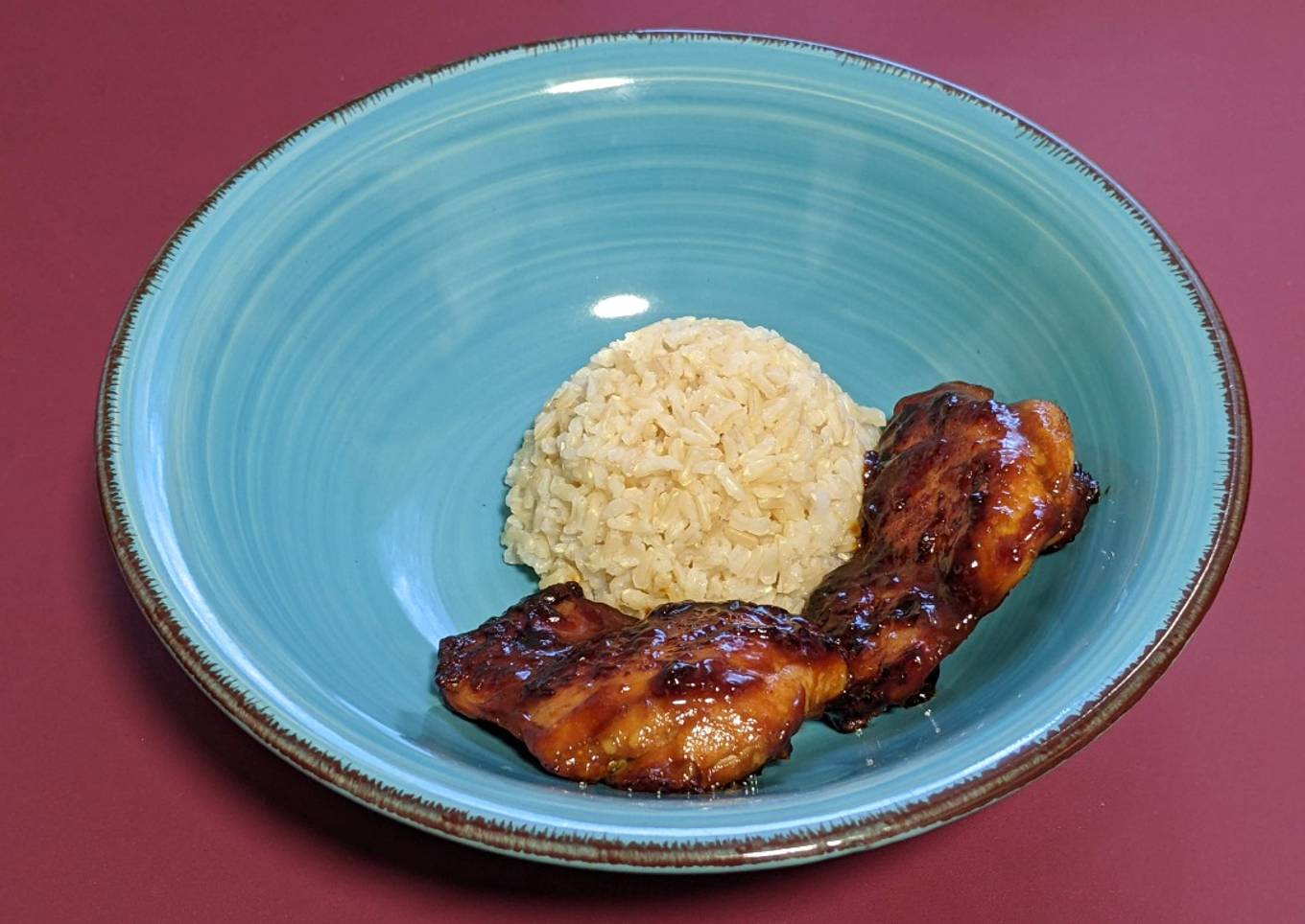 Pollo en salsa de ostras