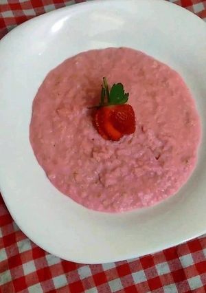 Foto resep Bubur Pink Masha (2 bahan)