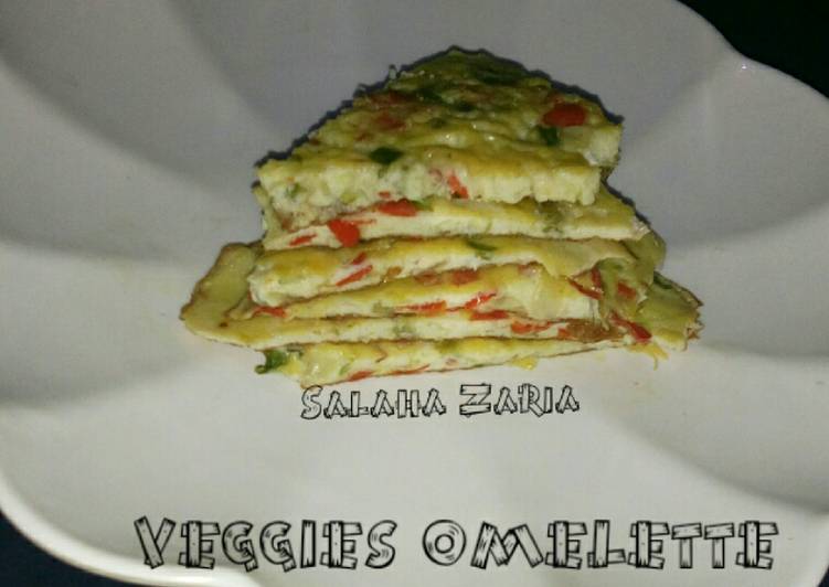 Simple Way to Make Awsome Veggies omelette | So Great Food Recipe From My Kitchen