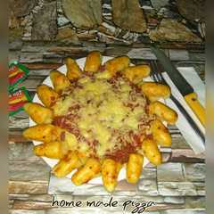 รูปของ Homemade pizza
