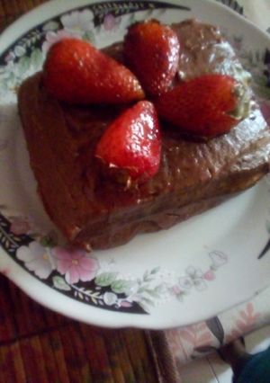 Una foto de Mini torta de chocolate