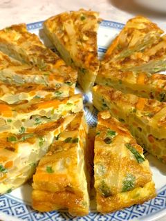 Foto resep Omelet kentang wortel
