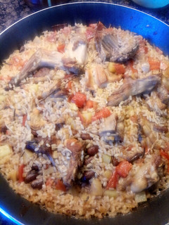 Una foto de Paella campestre