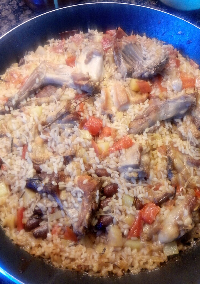 Una foto de Paella campestre