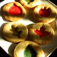 A picture of Stained Glass Cookies.