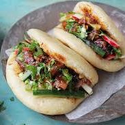 A picture of Gua bao (pork buns) (Taiwan).