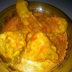 A picture of Chicken pepper soup.