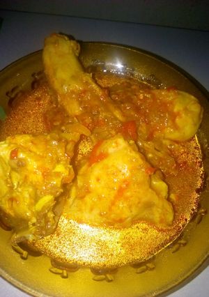 A picture of Chicken pepper soup.