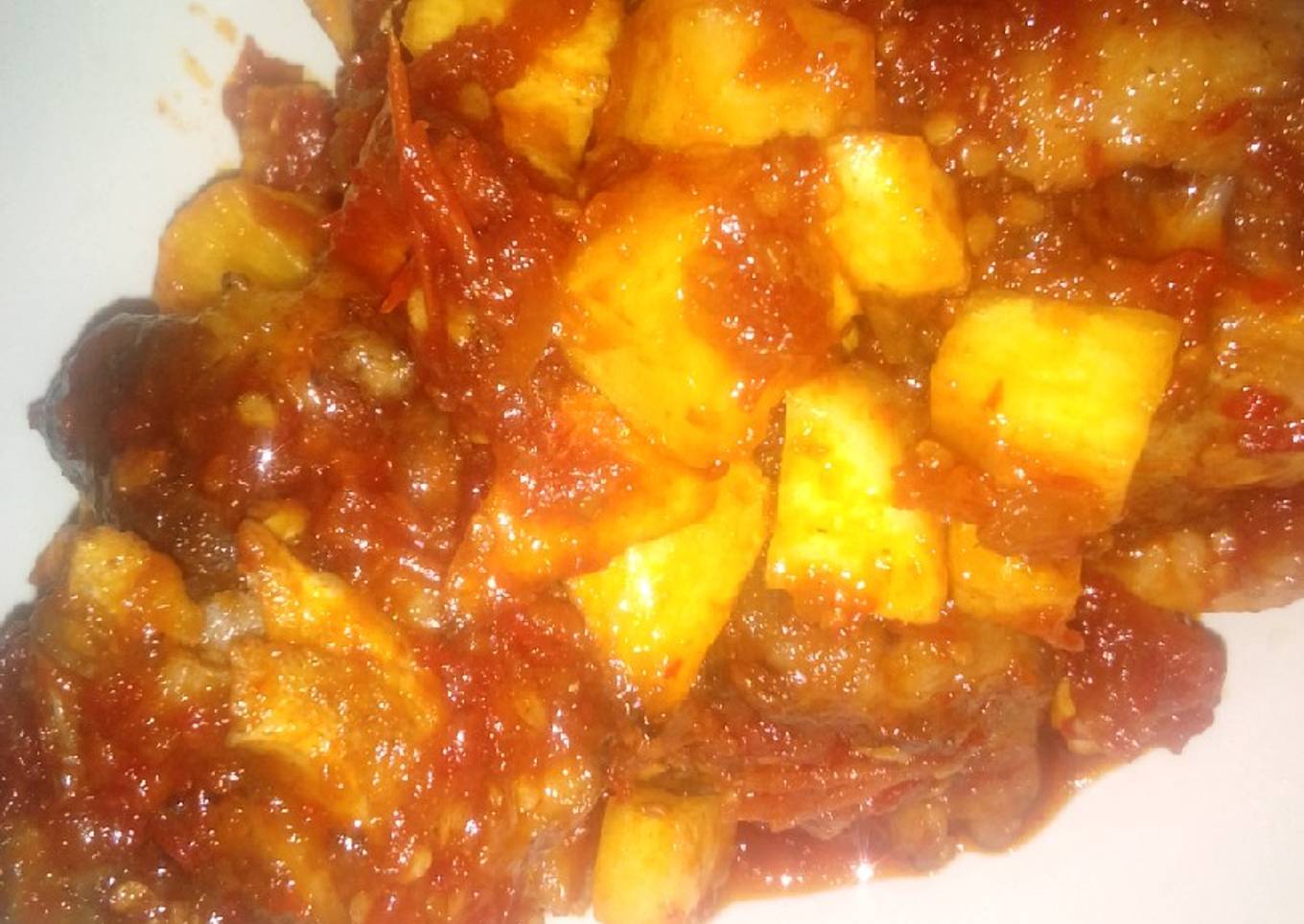 278. Balado Tomat Buntut sapi Kentang