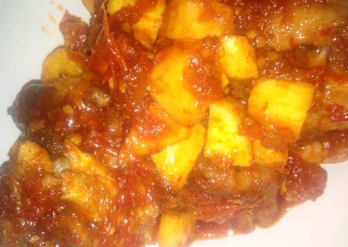 278. Balado Tomat Buntut sapi Kentang