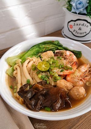 Foto resep Tom Yum Ruam Mit ต้มยำรวมมิตร 🇹🇭