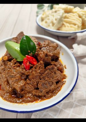 Foto resep Rendang daging sapi 3 bahan