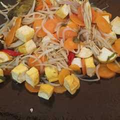 A picture of Tumis Toge Wortel Tahu Praktis.