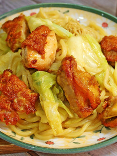 咖哩雞肉炒烏龍 的食譜成品照片