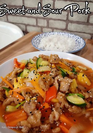 Foto resep Sweet and Sour pork (Babi Asam manis)