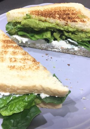 Una foto de Sándwich rápido y diferente