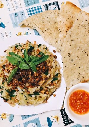 Hình của món Gỏi su hào tai heo.