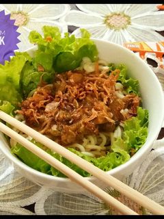 Foto resep Mie ayam ala kaki lima