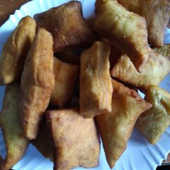 A picture of My special Mandazi.