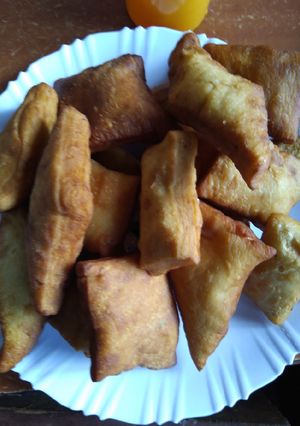 A picture of My special Mandazi.